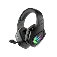 Casque de jeu sans fil 2,4 G à faible latence, conception supra-auriculaire pour PS5/PS4/PC/Switch