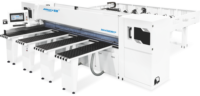 Scie à panneaux CNC robuste MA-KS838CP de 3800 mm avec poutre de pression haute stabilité pour usine de meubles