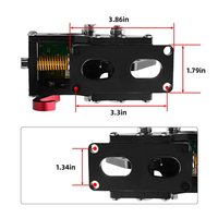 PS4 PS5 PC USB Logitech Handbrake untuk Game Balap Mobil SIM G25/G27/G29 RALLY Dapat Disesuaikan untuk PC Windows DIRT RA