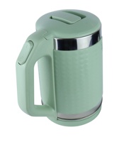 Bouilloire électrique en plastique à double paroi personnalisable de 1,8 L, chauffe-eau de cuisine, nouveaux produits de cuisine, logo OEM
