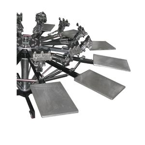 New Condition Automatic & Manual Grade Carousel Rotating Multi-Color Screen Printing <b>Machine</b> for Cloth Label <b>Card</b> Paper Printing - Product Image 5