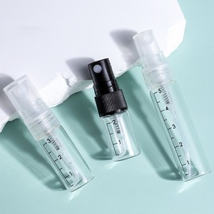 ขวดน้ำหอมทำจากแก้วทรงกลมขนาด2มล. 3มล. 5มล. 10มล. ขวดน้ำหอมขวดใส - Product Image 1