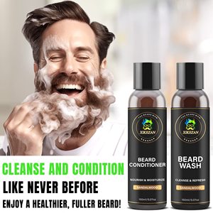Mousse nettoyante bio pour <span class=keywords><strong>barbe</strong></span> et moustache pour hommes, marque privée, adoucissante, shampoing pour <span class=keywords><strong>barbe</strong></span> homme, OEM personnalisé, vente en gros - Product Image 5