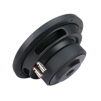 Subwoofer SEX08 8 pouces à montage peu profond, double bobine mobile, puissance RMS 100W, puissance maximale 200W, avec châssis fin en acier estampé