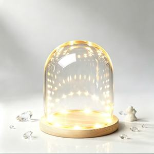 Directo de Fábrica, Cúpula de Vidrio Vacía, Cúpula de Vidrio Única y de Lujo con Base de Madera - Product Image 5