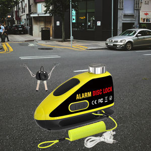 UMEDO portatile serratura elettronica per bici <span class=keywords><strong>antifurto</strong></span> disco di allarme per chiave per Scooter e moto per bambini - Product Image 6