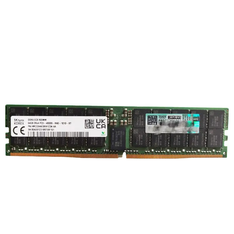 חדש P43328-B21 DDR5-4800 32GB ddr5 RAM כפול Rankx8 CAS-40-39-39 ערכת זיכרון חכם.