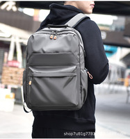 Grand sac à dos noir pour ordinateur portable, géométrique, avec fermeture éclair, imperméable, détails orange, port USB, pour voyage, école, homme, femme, décontracté, unisexe, étudiant