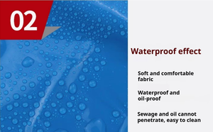 Delantal Largo de TPU para la Gestión de la Higiene en Fábricas de Alimentos, Delantal Protector de TPU Reutilizable, Ropa de Trabajo de Grado Alimenticio - Product Image 6