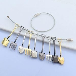 Mayorista Retro Cocinero Llavero Chef Herramienta pala Cuchara Tenedor Llavero 3D metal Llaveros Cubiertos Llavero Cocina Regalo chico llavero - Product Image 5