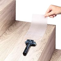 Tapis de sol antidérapants imperméables en matériau PEVA transparent et transparent pour escaliers