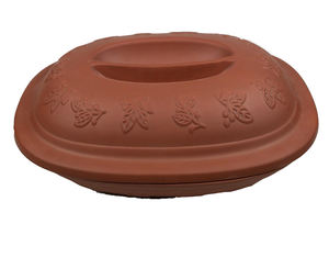 Olla de Barro para Asar Pavo Extra Grande de 4 Cuartos, Olla de Terracota - Product Image 1