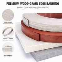 Bande de chantournage en PVC pour meubles, finition couleur chêne blanc, en ABS, mélamine, plastique, acrylique, grain de bois, écologique