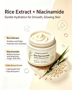<span class=keywords><strong>Crema</strong></span> Facial <span class=keywords><strong>Hidratante</strong></span> Diaria con Niacinamida de Arroz OEM, Iluminadora, Antienvejecimiento, Ligera, <span class=keywords><strong>para</strong></span> Todo Tipo de <span class=keywords><strong>Piel</strong></span> - Product Image 3