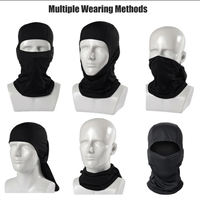 Masque de ski intégral pour sports de plein air, camouflage tactique, pêche, camping, chasse, randonnée, masque chaud, écharpe de protection faciale, bonnet balaclava