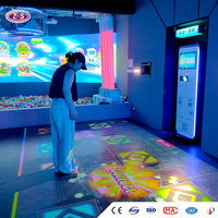 Machine interactive tout-en-un de projection au sol pour une expérience sportive immersive, projecteur pour les centres d'entraînement