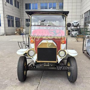 European Style Vintage Electric Classic Car Luxury Retro Sightseeing Vehicle for Resort & Wedding - Product Image 2