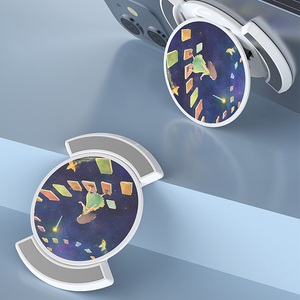 <span class=keywords><strong>Soporte</strong></span> de anillo de dedo para teléfono móvil, <span class=keywords><strong>soporte</strong></span> de agarre giratorio 360 para <span class=keywords><strong>coche</strong></span>, montaje magnético para teléfono - Product Image 1