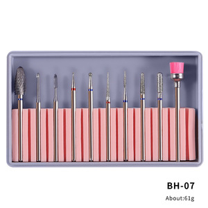 Lot de 10 embouts coniques en céramique pour <span class=keywords><strong>ponceuse</strong></span> électrique, pour manucure et pédicure, nettoyage des cuticules, tête de ponçage rotative NAD007 - Product Image 6
