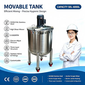 Réservoir mobile résistant à la corrosion avec revêtement en caoutchouc et couche protectrice pour le stockage d'acides et d'alcalis, réservoir <span class=keywords><strong>de</strong></span> stockage mobile - Product Image 1