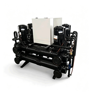 Système de chauffage et de refroidissement géothermique résidentiel RMRB, pompe à chaleur eau-eau, haute efficacité énergétique - Product Image 1
