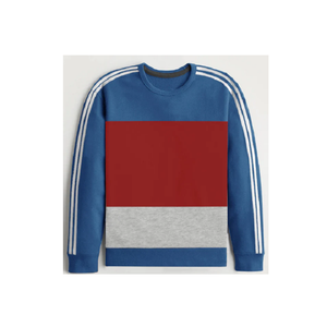 Sudadera de cuello redondo de algodón pesado Unisex técnica lavada gráfica bordada de talla grande para la temporada de invierno para la primavera - Product Image 1