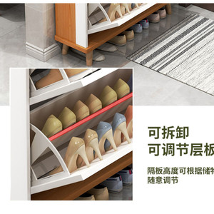 Mueble Zapatero de Madera Moderno OEM de Gran Venta, Estante Organizador de Zapatos de Madera para Sala de Estar/Hogar - Product Image 6
