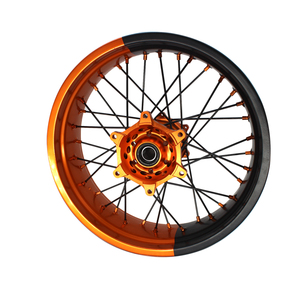 Ruedas de Motocicleta Supermoto de Aluminio de Doble Color y Estilo Nuevo de 17 Pulgadas para KTM EXC SXF 125 250 <span class=keywords><strong>450</strong></span> - Product Image 3
