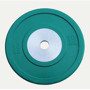 Venta al por mayor de levantamiento de pesas de placas <span class=keywords><strong>gimnasio</strong></span> Placa de peso parachoques de goma de plato - Product Image 2