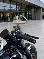 Rétroviseur de moto Prolate noir HD anti-buée, grand angle de vue