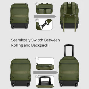 Bolsa de Viaje Expandible de 32 Pulgadas, Plegable, con Ruedas de Goma, Plegable, con Múltiples Bolsillos y Compartimentos - Product Image 5