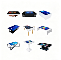 Mesa de Té Interactiva Inteligente con Pantalla Táctil Capacitiva de 43 Pulgadas Yingtouch YC-TK, Sistema Operativo Windows 10, Todo en Uno