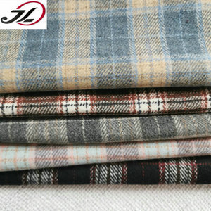 Vải dệt kim ca rô kẻ sọc pha len polyester thời trang mới năm 2020 có sẵn trong kho - Product Image 6