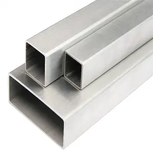 中国供应商定制尺寸3英寸方形焊接不锈钢管304 304L 316 316l 321 316Ti 309S 310S