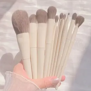Juego de brochas de maquillaje suaves y esponjosas, sombra de ojos, base, polvo cosmético para mujeres, colorete, herramienta de belleza - Product Image 1