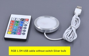 Design moderne RGB3W 5V LED Veilleuse Ultra-Mince <span class=keywords><strong>Tuo</strong></span> Z Lampe Imprimée pour Bibliothèque Veste de Vin IP44 3D Imprimé Cabinet Lights - Product Image 4