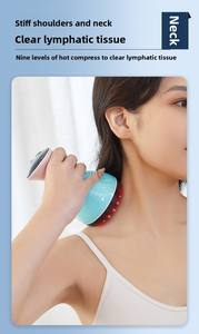 Instrumen pengikis elektrik isi ulang daya USB, dengan tekanan negatif dan terapi panas untuk pekerja kantor - Product Image 2