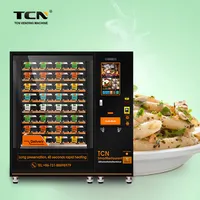 TCN 24 Hours Packaged Pizza Vending Machine with Microwave Heating Function for Airport