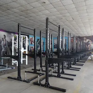 Rak Daya Berdiri Setengah Squat Gym Komersial