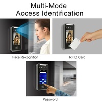 TIMY TM-AI21 Sistema di Controllo Accessi e Rilevazione Presenze con Riconoscimento Facciale AI Integrato WiFi, Visione Notturna e Reset ID, Scheda IC, SDK Gratuito