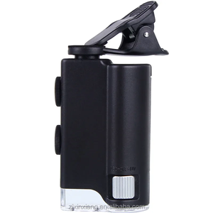 7751WユニバーサルクリップLEDズーム60X-100X電話用顕微鏡拡大鏡 - Product Image 2