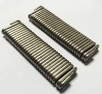 Ressorts plats rectangulaires personnalisés en acier inoxydable 304 pour guides de canal, galvanisation/nickelage, isolation thermique automobile LGll