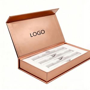 Caja de Cartón Reciclable con Logotipo Personalizado, con Bandeja Insertable, Cierre Magnético Plegable, Caja de Regalo para Cosméticos - Product Image 2