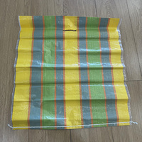 Sac tissé en polypropylène laminé Ghana Must Go Bag pour l'emballage et le shopping en Afrique (vente en gros)