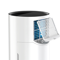 Nouveau design Compresseur électrique en plastique 10 litres 20 pintes Haute efficacité Écran tactile intelligent Personnalisable pour chambre à coucher et usage domestique