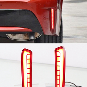 Luz de Parachoques para Automóvil, Luz de Freno, Intermitente, Reflector LED, Luz Trasera para <span class=keywords><strong>Toyota</strong></span> <span class=keywords><strong>Corolla</strong></span> <span class=keywords><strong>L</strong></span>/LE/XLE US 2019 <span class=keywords><strong>2020</strong></span> - Product Image 2