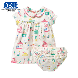 Thiết Kế Mới Bé Gái Hai-Mảnh Thiết Lập Hoa Mô Hình Hàng Đầu Và Quần Cho Mùa Xuân Sơ Sinh Mùa Hè Bộ Sưu Tập - Product Image 5