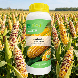 Fertilizante foliar líquido con aminoácidos y micronutrientes quelados (Zn, B, Fe) para promover el crecimiento del maíz y resistencia a la estabilización. - Product Image 1