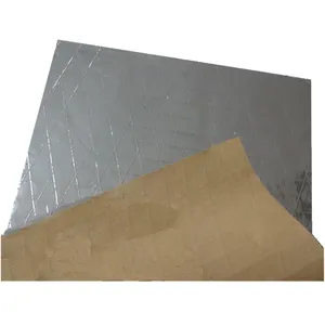 Паровой барьер теплоизоляционная мембрана алюминиевая фольга + крафт-бумага