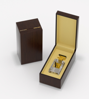 Nouvelle boîte à parfum rectangulaire en bois faite à la main, emballage rigide en MDF, brûleur d'encens Oud, flacons de 50 ml et 100 ml